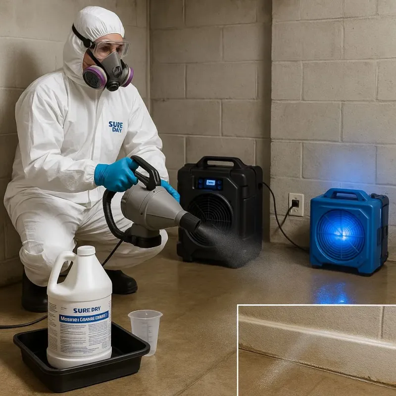 Sanitization and Odor Removal process in Pennsburg, PA