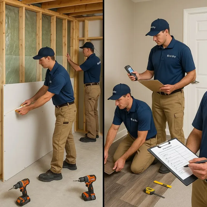 Repairs and Reconstruction process in Pennsburg, PA